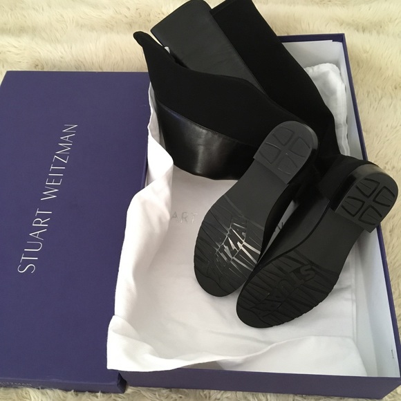 Final Sale! Stuart Weitzman 50/50 OTK Boots - Picture 2 of 8